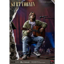 Kurt Cobain Superb Scale socha 1/4 Unplugged 37 cm